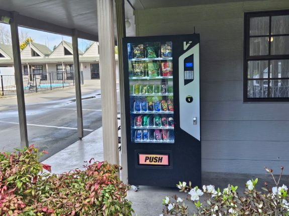 Bulls holiday park vending machine